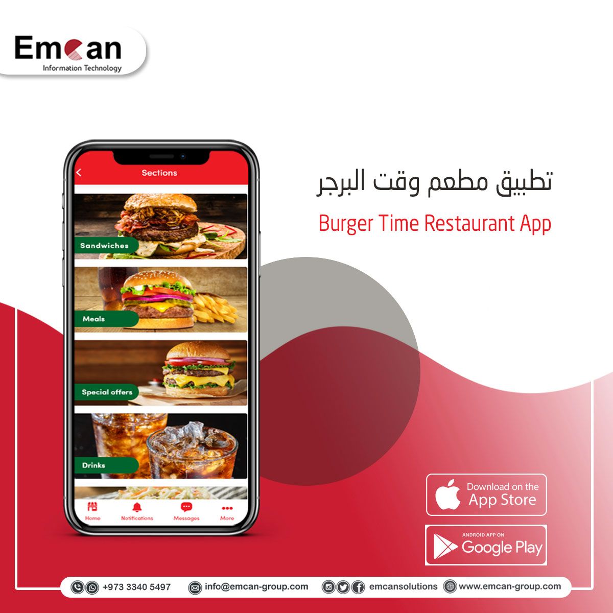 Burger Time Restaurant Application