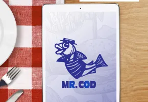 Mr. Code Restaurant Menu Tablet