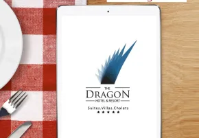Dragon Restaurant Menu Tablet