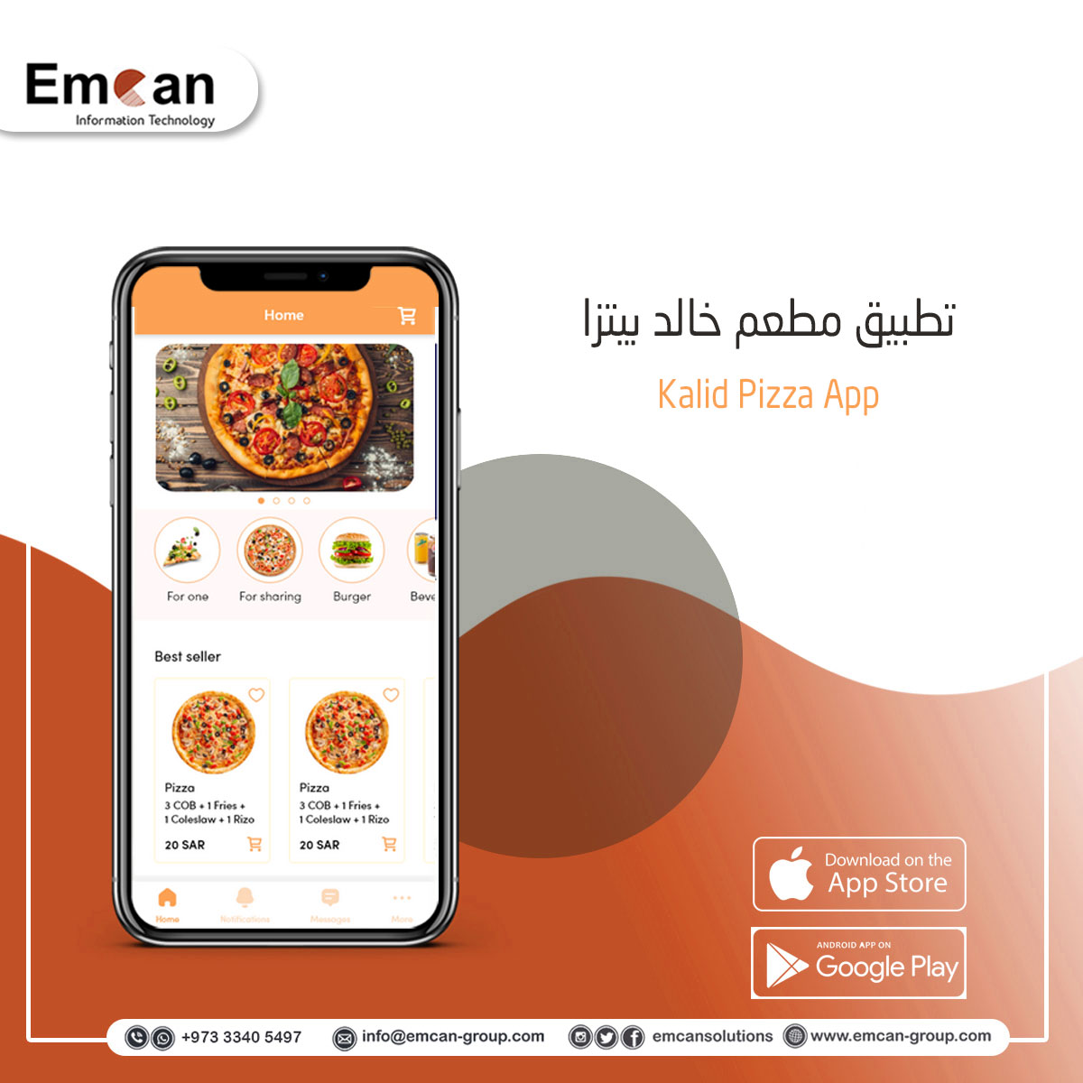 Khaled Pizza Restaurant application